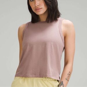 Lululemon Classic-Fit Cotton-Blend Tank Top